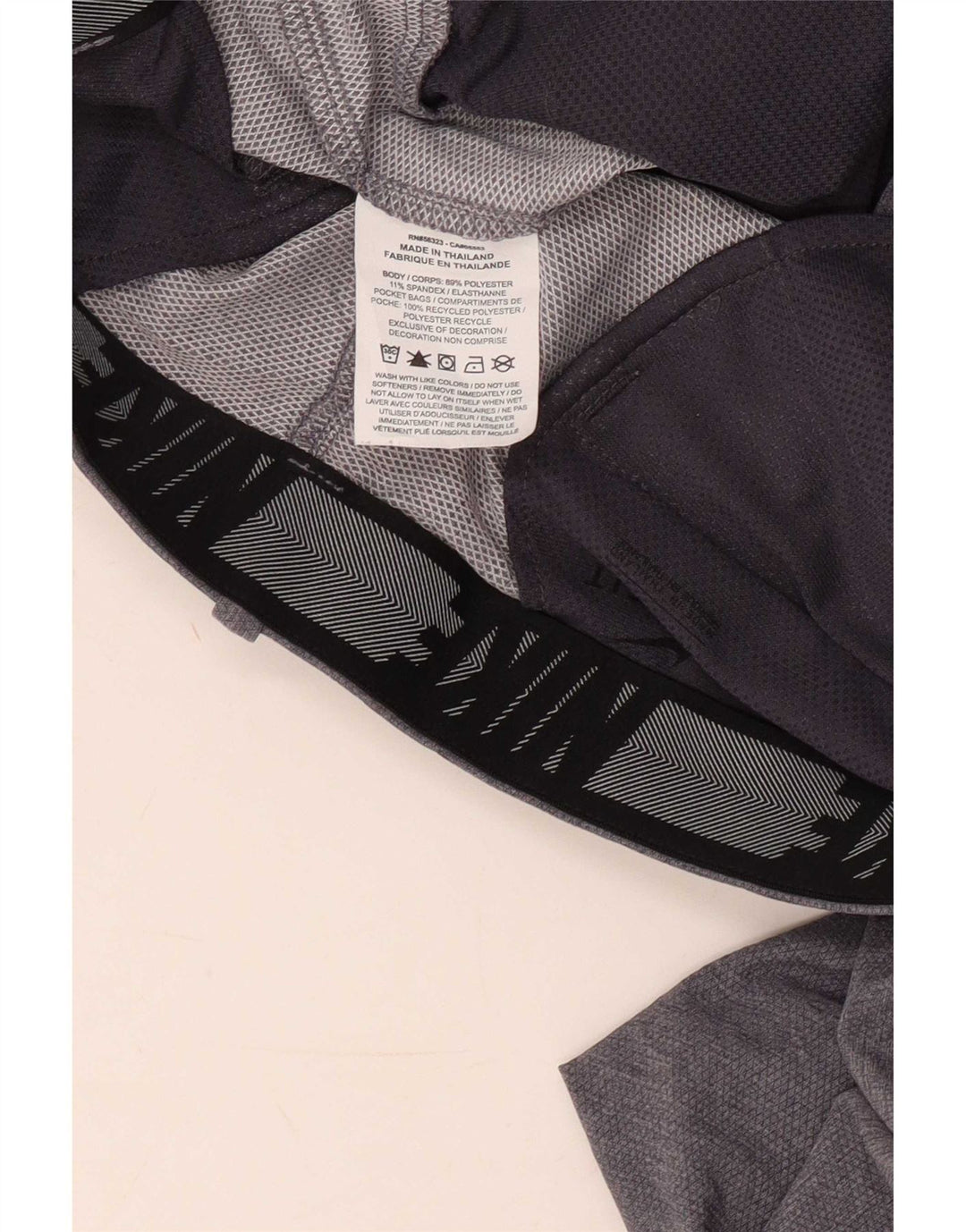 Nike Pantalon chino droit Dri Fit W36 L34 Gris Polyester