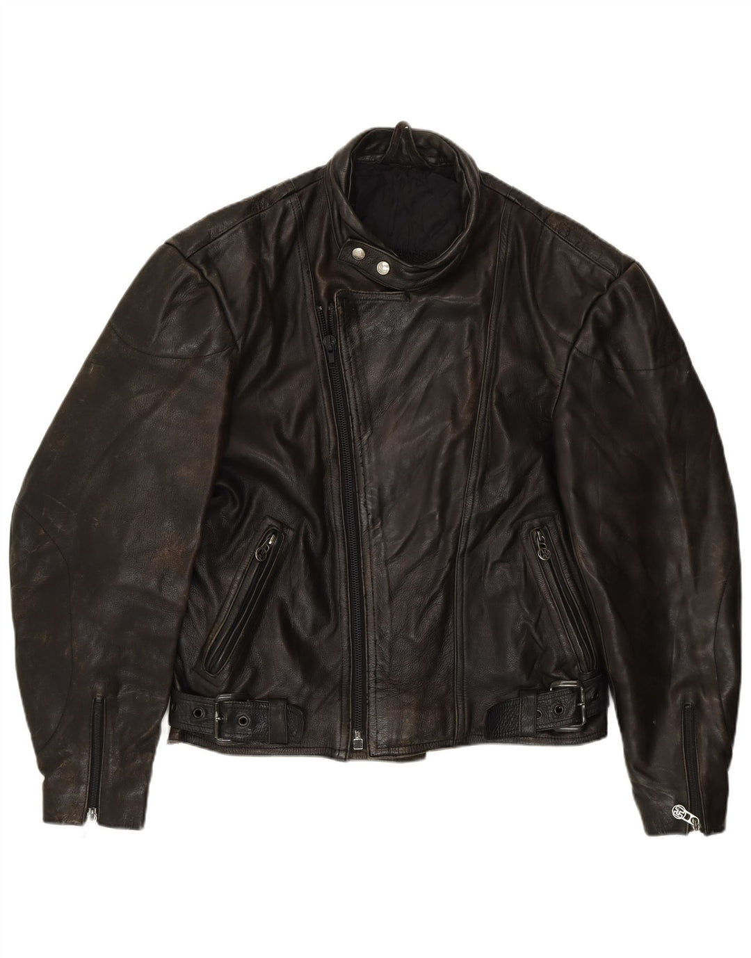 Harro Veste de course en cuir pour homme IT 52 XL en cuir noir