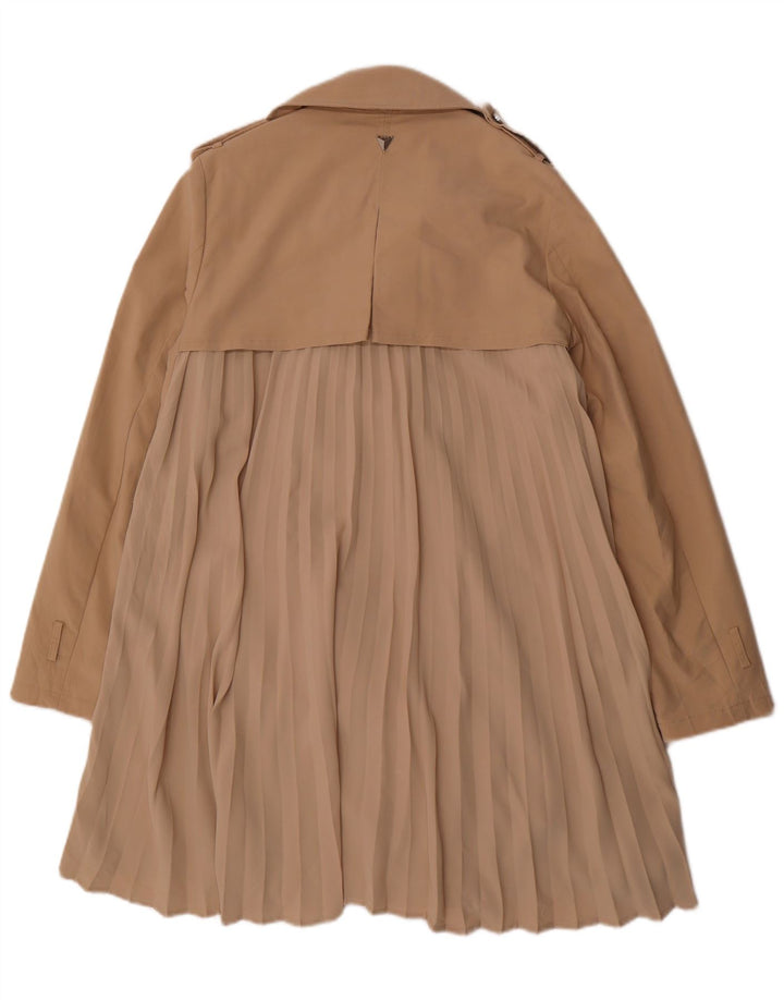 GUESS Trench Femme UK 44 Polyester Beige Moyen
