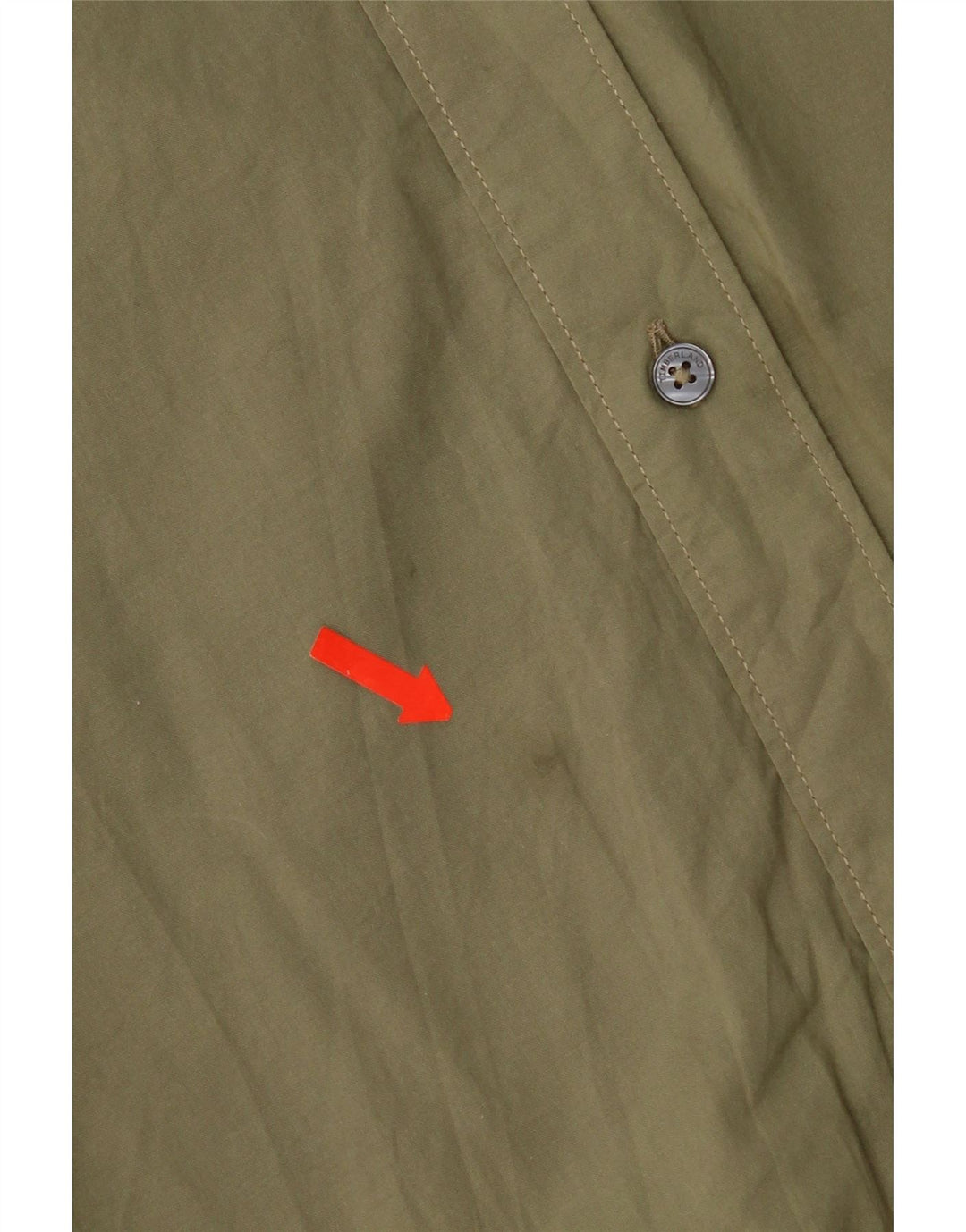 Timberland Chemise coupe régulière pour homme 2XL en coton kaki