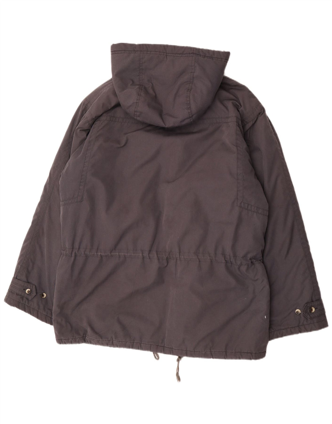 Leader Manteau rembourré à capuche pour homme UK 42 XL Gris Polyester