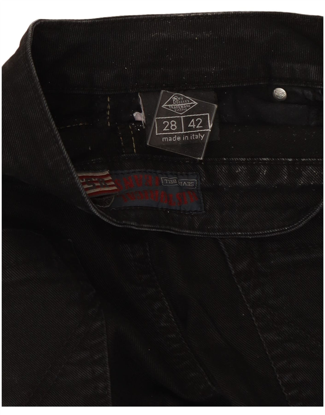 Roy Rogers Jean Slim Seven Bell Femme W28 L33 Noir