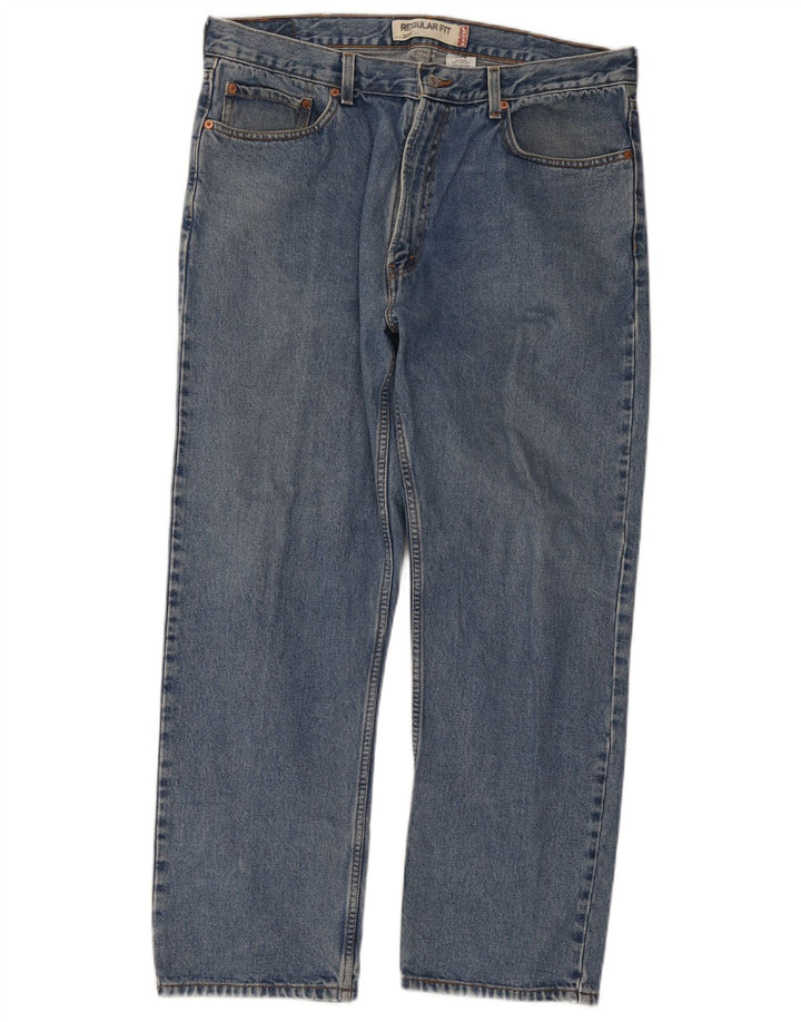 Levi's Jean Droit 505 Regular Fit Homme W38 L30 Bleu Coton