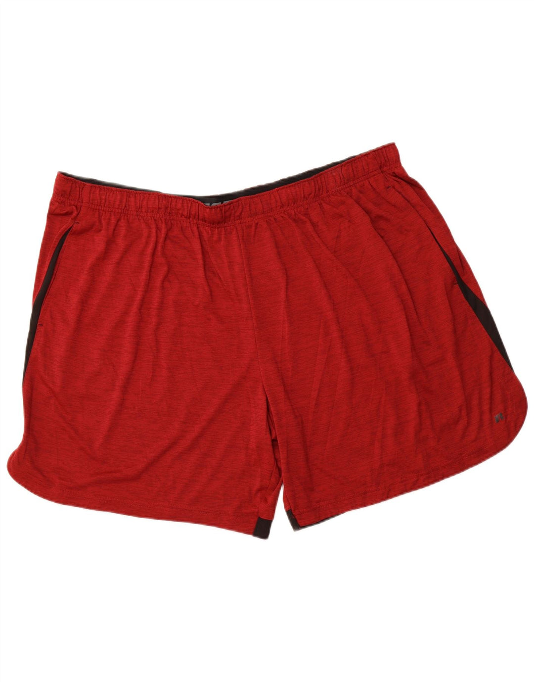 RUSSELL ATHLETIC Short de sport Dri-Power pour homme 3XL Rouge Colorblock