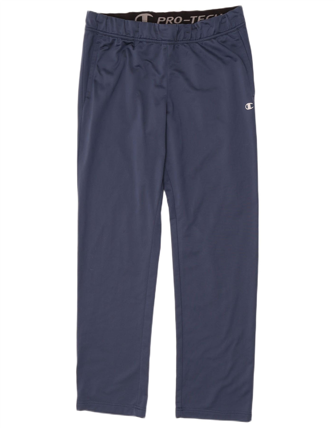 Champion Pantalon de survêtement coupe athlétique pour homme, grand, bleu marine, polyester