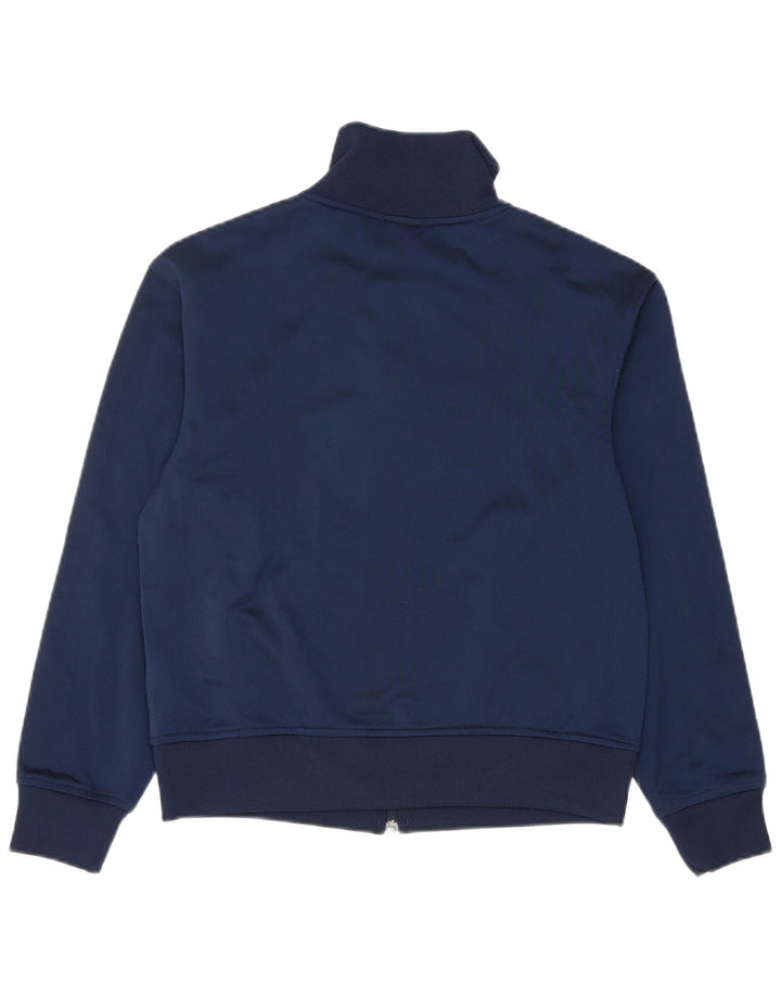 Adidas Veste de survêtement pour femme UK 12 Bleu marine moyen Polyester