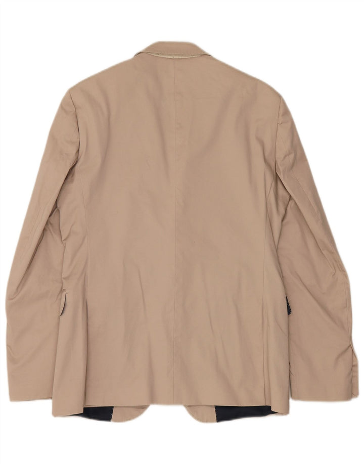 Liu Jo Veste Blazer 2 Boutons Homme IT 48 Coton Beige Moyen