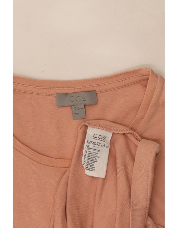 Cos T-Shirt Homme Haut Large Rose Coton