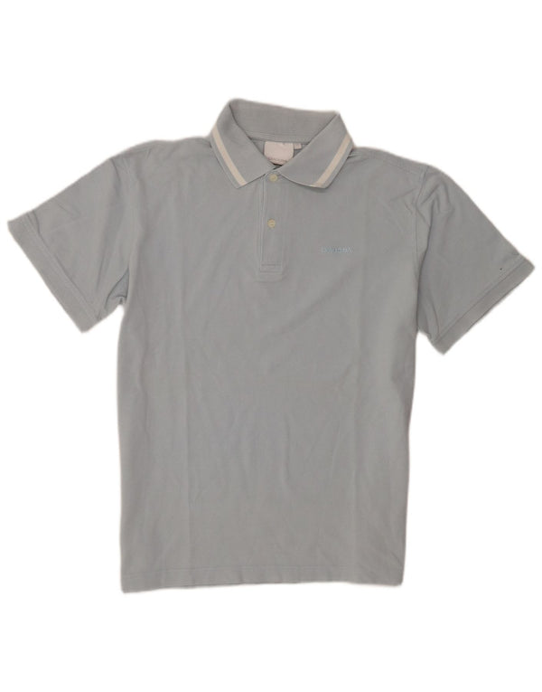 Diadora Mens Short Sleeve Regular Fit Polo Shirt Medium Blue Cotton