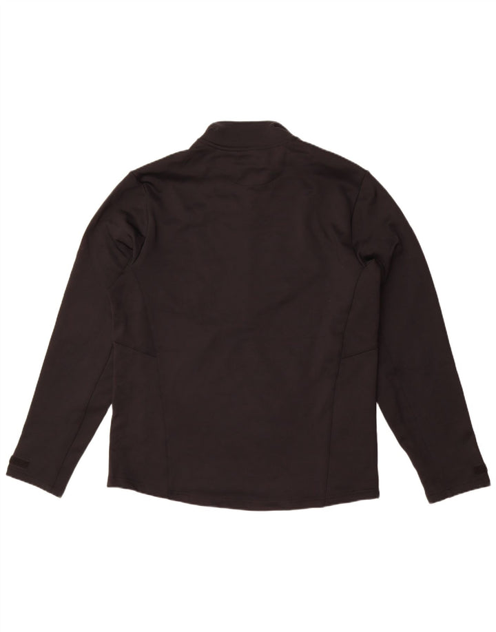 Lyle & Scott Haut de survêtement à col zippé pour homme Noir Taille L