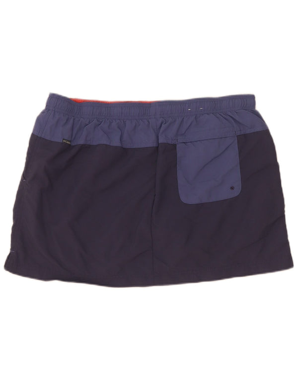 Columbia Jupe-short pour femme UK 44 Large en nylon color block bleu marine