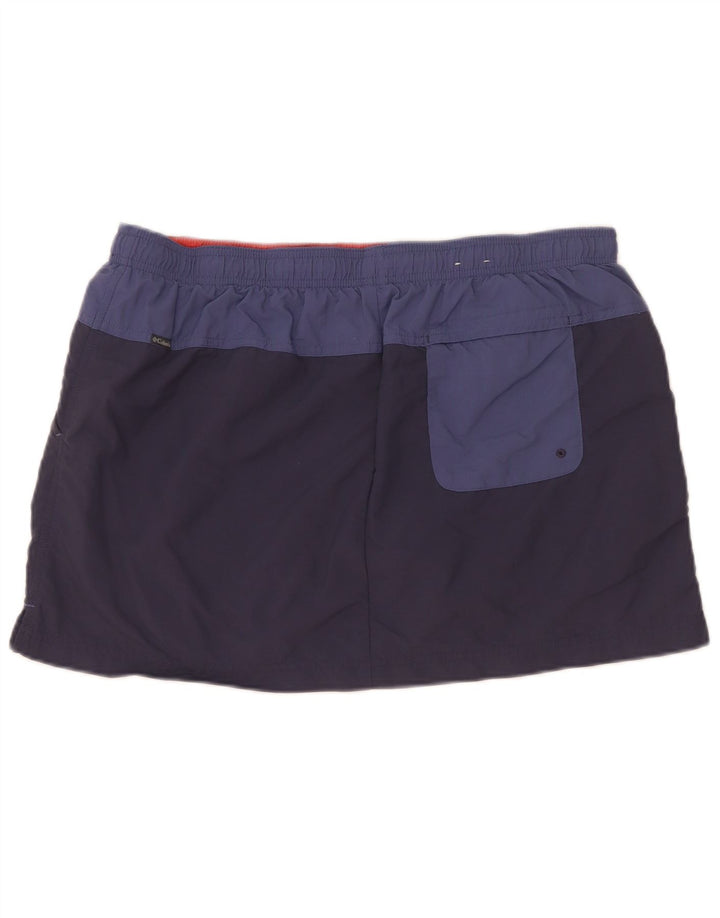 Columbia Jupe-short pour femme UK 44 Large en nylon color block bleu marine