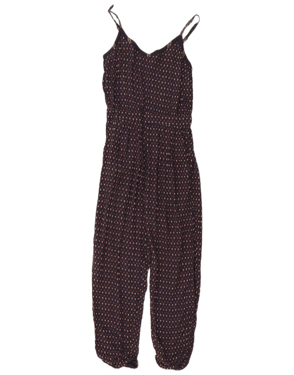 FAT FACE Combinaison Femme UK 6 XS Bleu Marine Floral Viscose