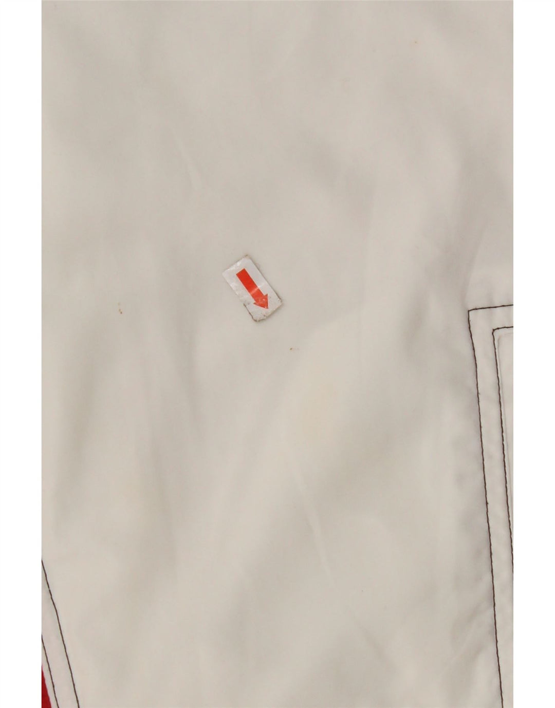 LOTTO Veste de survêtement pour homme UK 36/38 Petit Blanc Colorblock Polyester