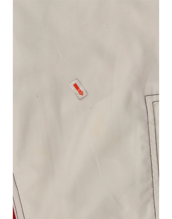 LOTTO Veste de survêtement pour homme UK 36/38 Petit Blanc Colorblock Polyester