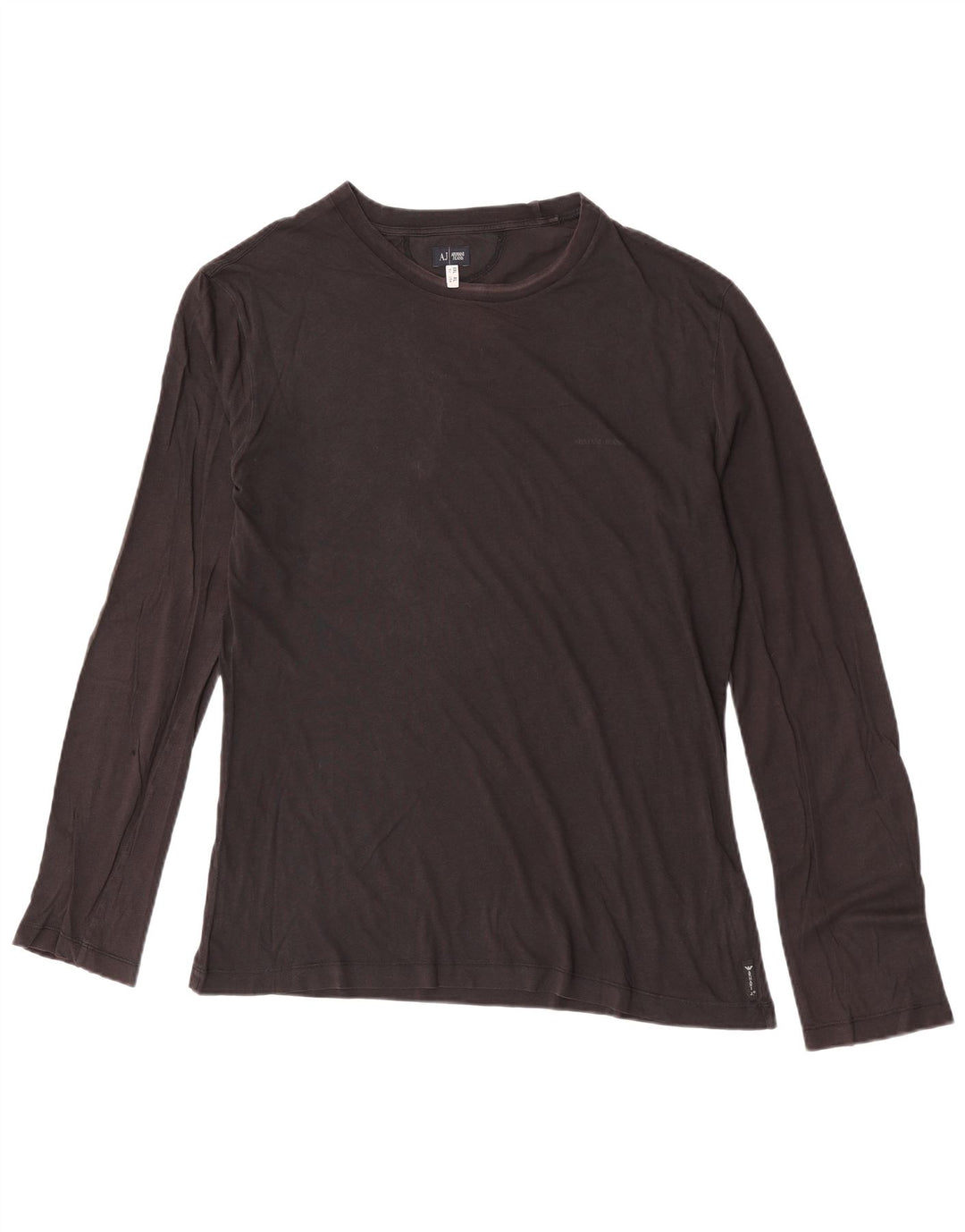 Armani Jeans Haut à manches longues pour homme XL Noir