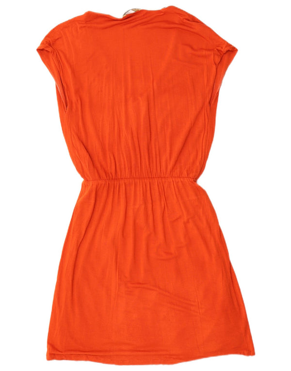 Massimo Dutti Robe basique pour femme UK 10 Small Orange