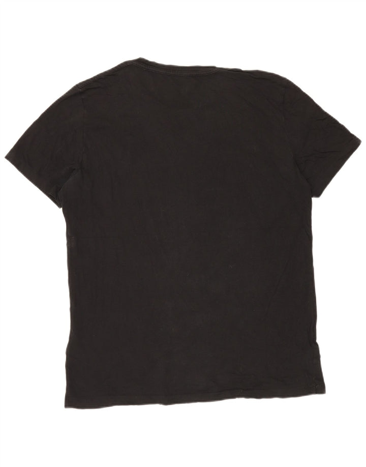 All Saints T-Shirt Homme Haut Large Noir Coton