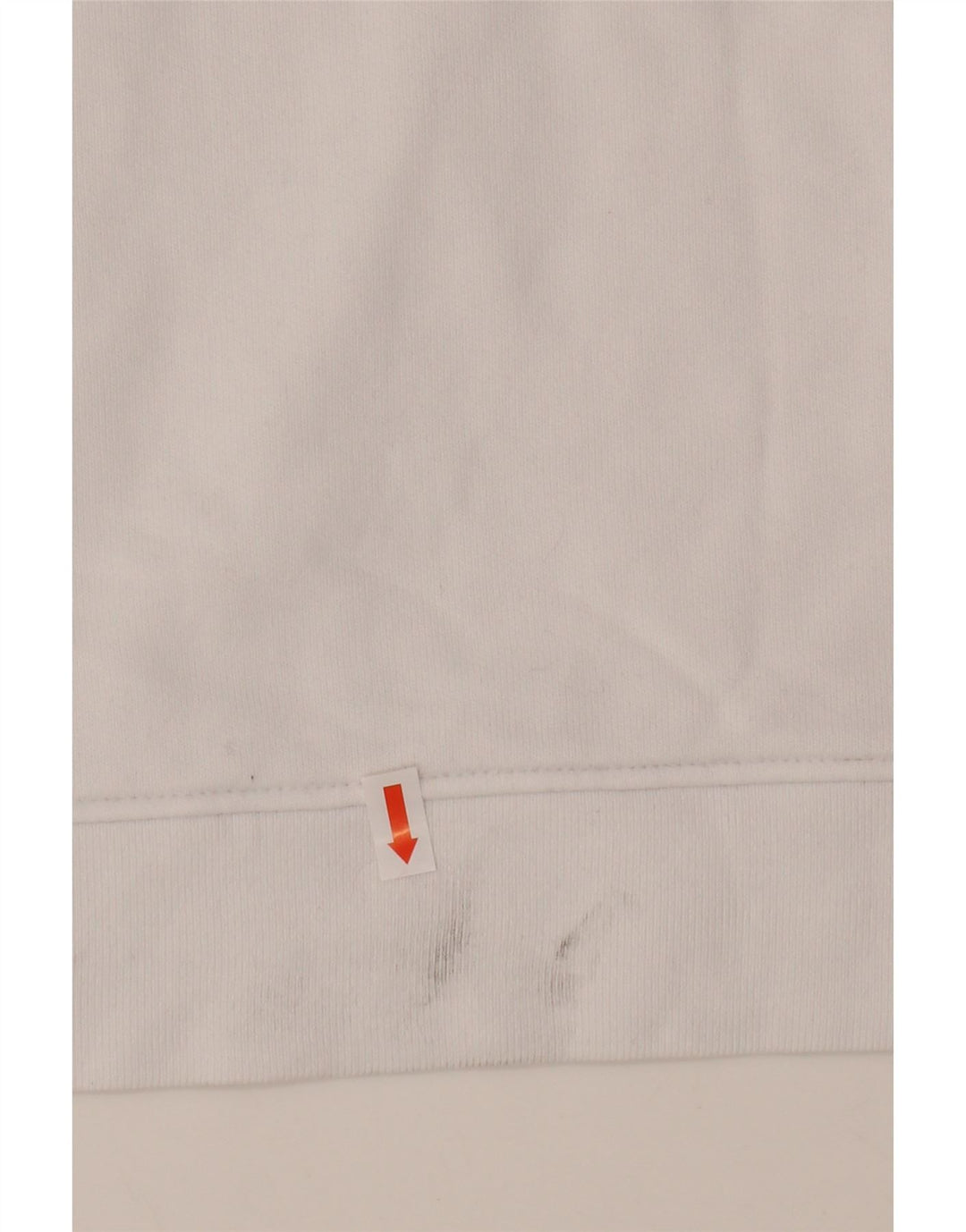 LEVI'S Sweat-shirt graphique surdimensionné pour femme UK 16 Grand coton blanc