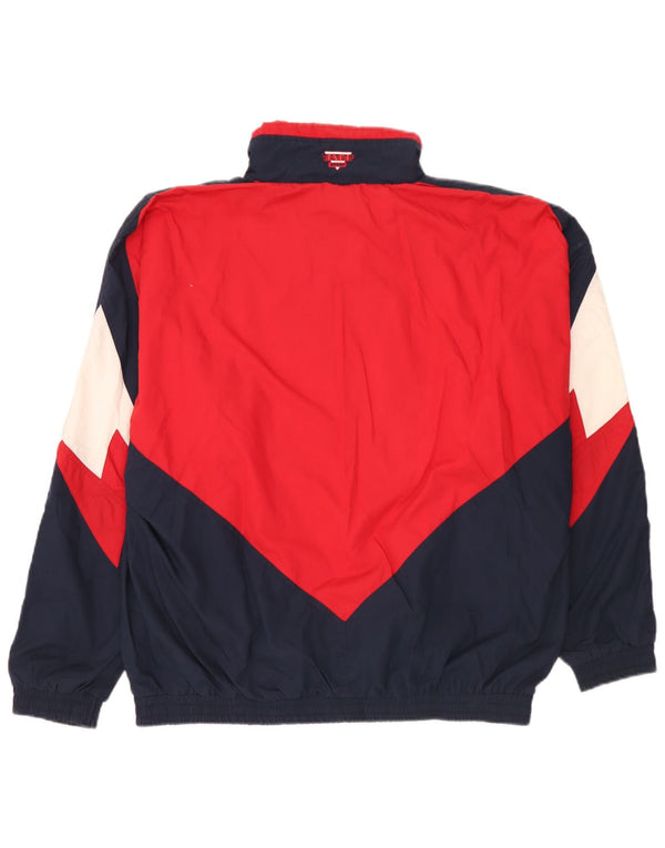 Jako Homme Graphique Pull Survêtement Top Veste XL Bleu Marine Colorblock
