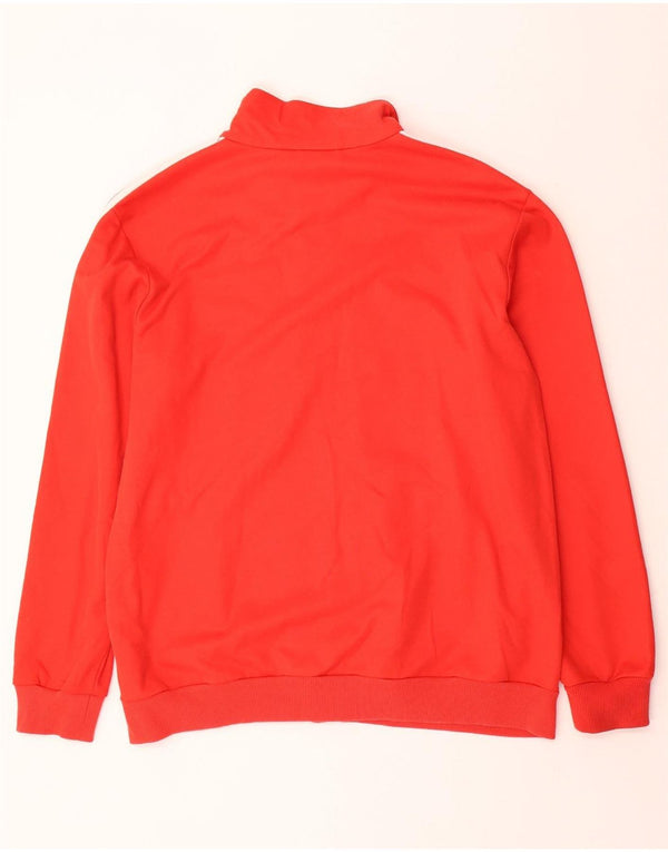 ADIDAS Veste de Survêtement Homme XL Rouge Coton