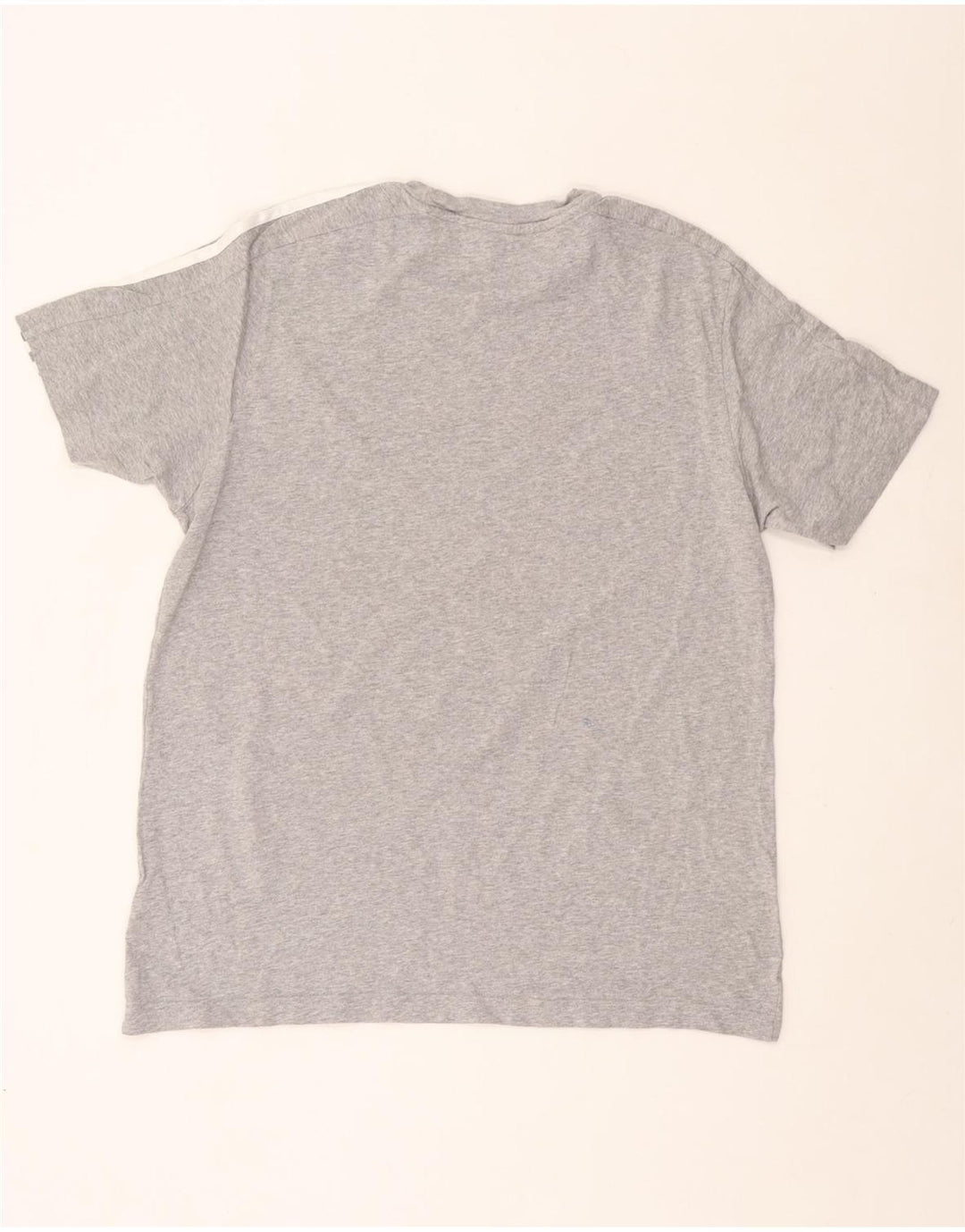 ADIDAS T-Shirt Homme Haut Large Gris Coton