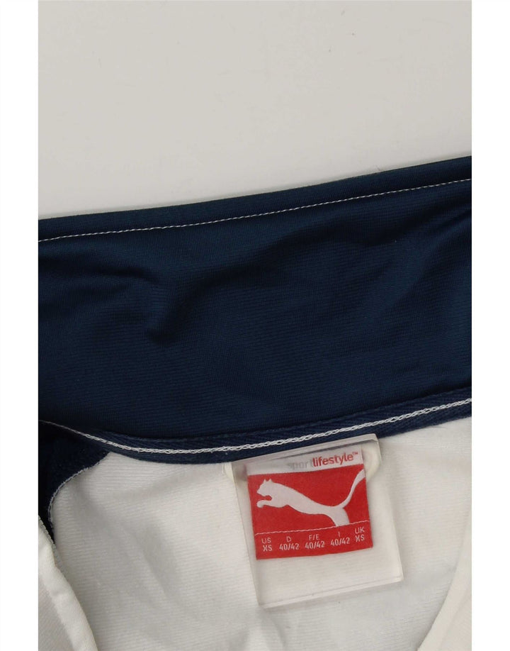 Puma Veste de Survêtement Homme XS Blanc Colorblock