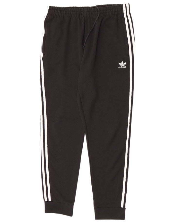 Adidas Pantalon de survêtement pour homme Joggers Large Noir Polyester