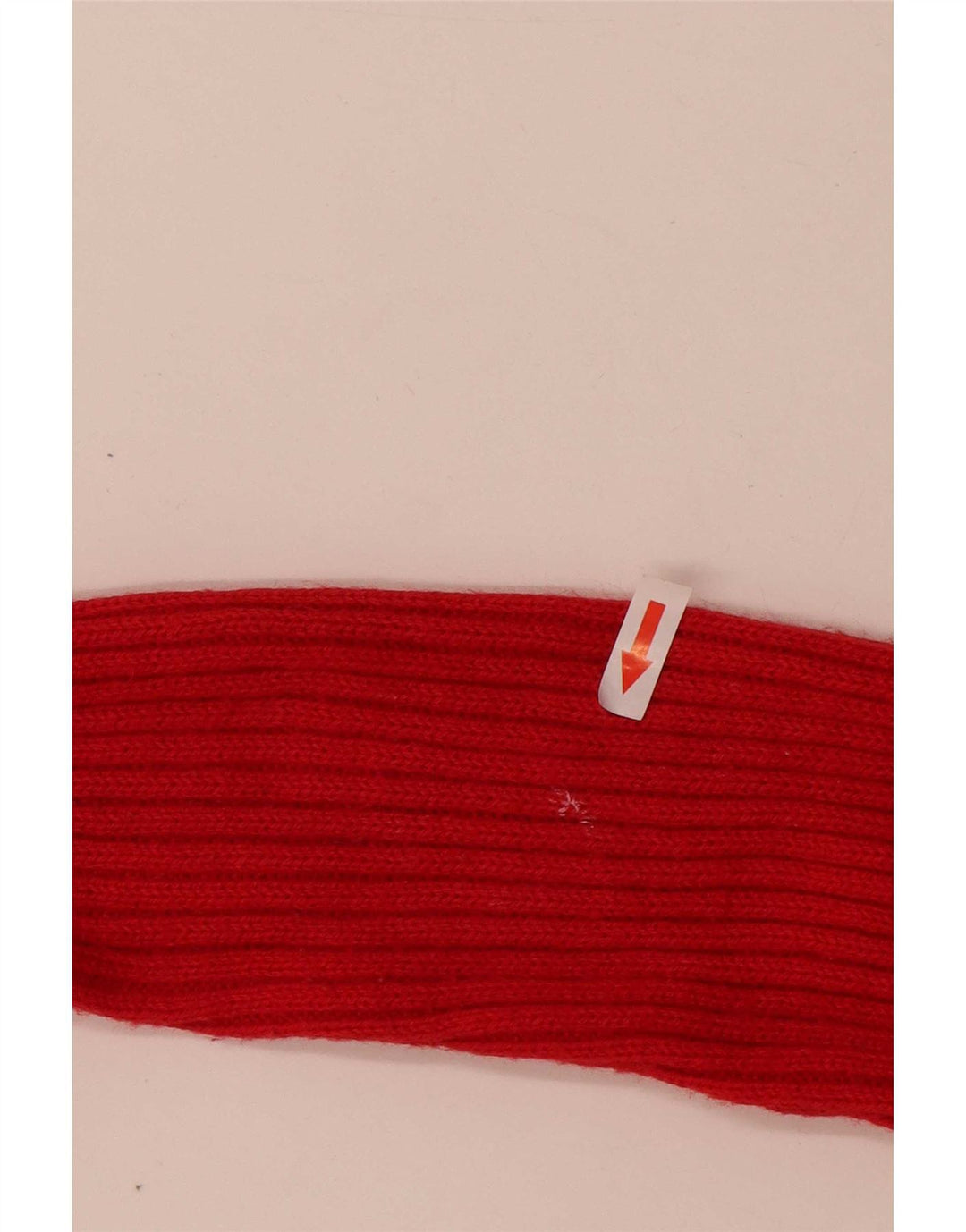 Zara Femme Cardigan Pull UK 12 Acrylique Rouge Moyen