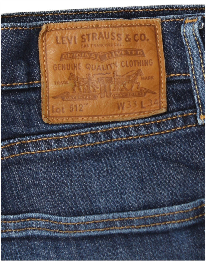 Levi's Jean Slim Tapered W33 L31 Homme Bleu Coton
