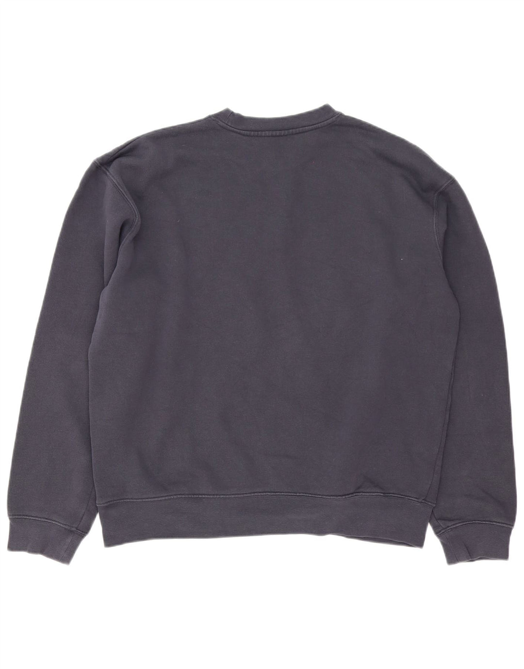 Zara Homme Sweatshirt Jumper Moyen Bleu Marine Coton