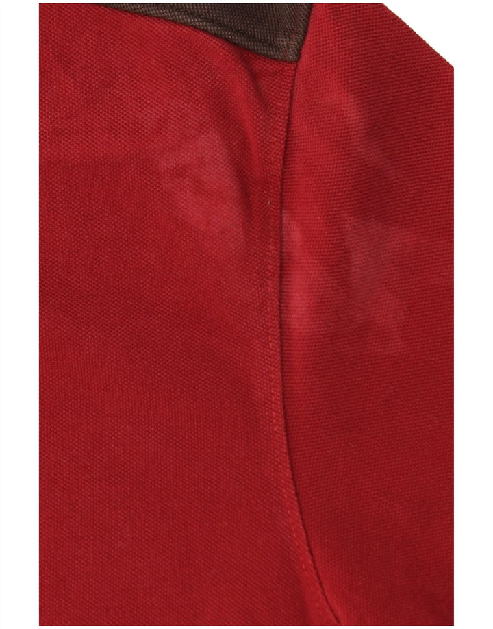 Levi's Polo Homme Rouge Moyen Colourblock Cotton