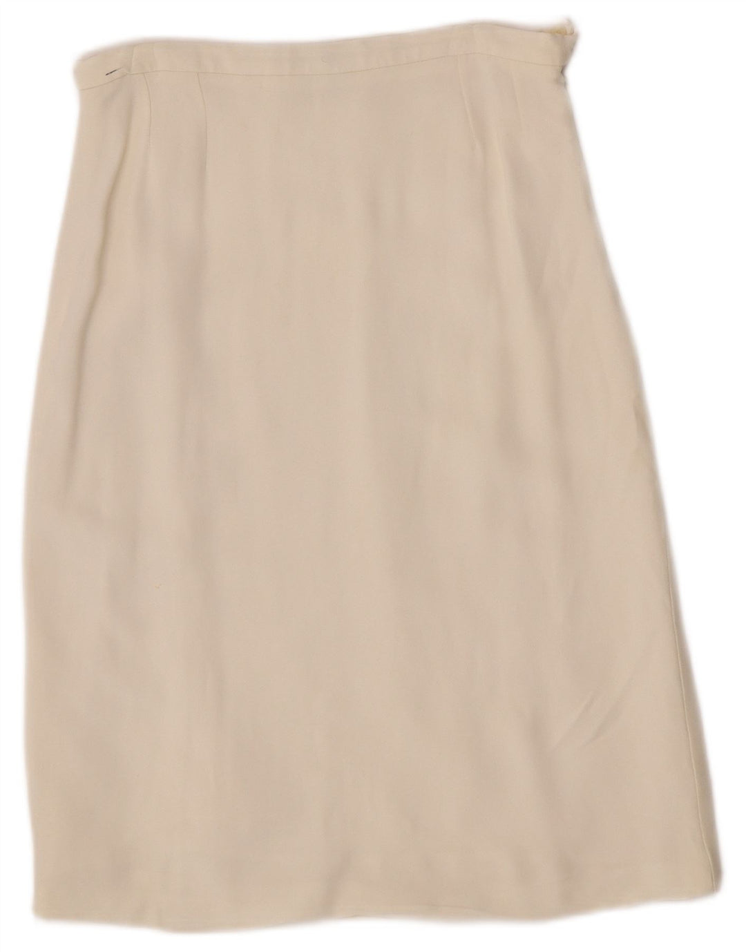 Max Mara Femme Jupe Midi W28 Medium Blanc Cassé
