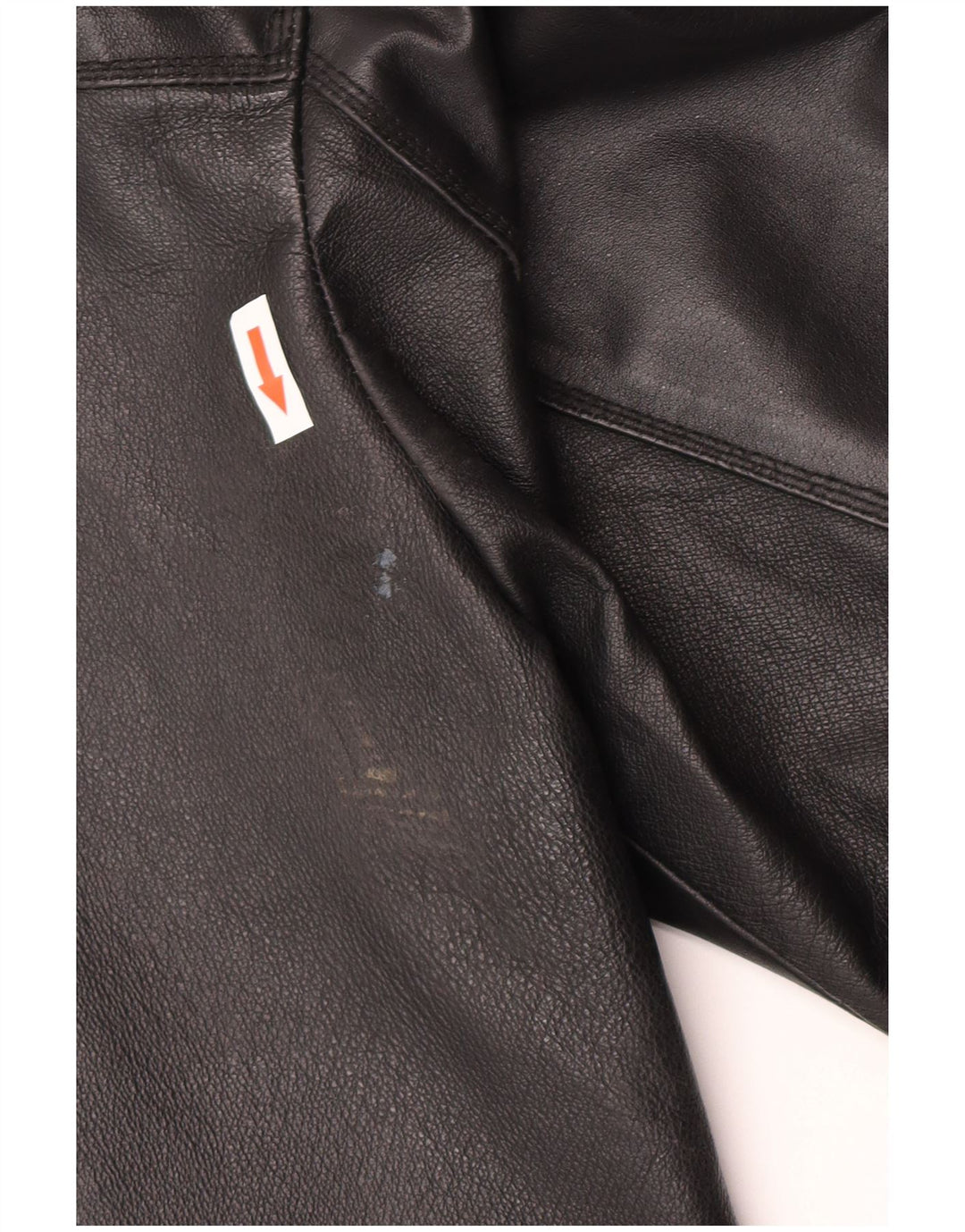 Veste en cuir homme vintage IT 52 XL Cuir noir