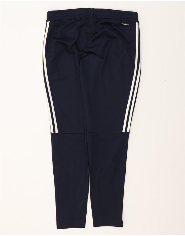 ADIDAS Pantalon de survêtement Aeroready pour femme UK 12/14 Bleu marine moyen