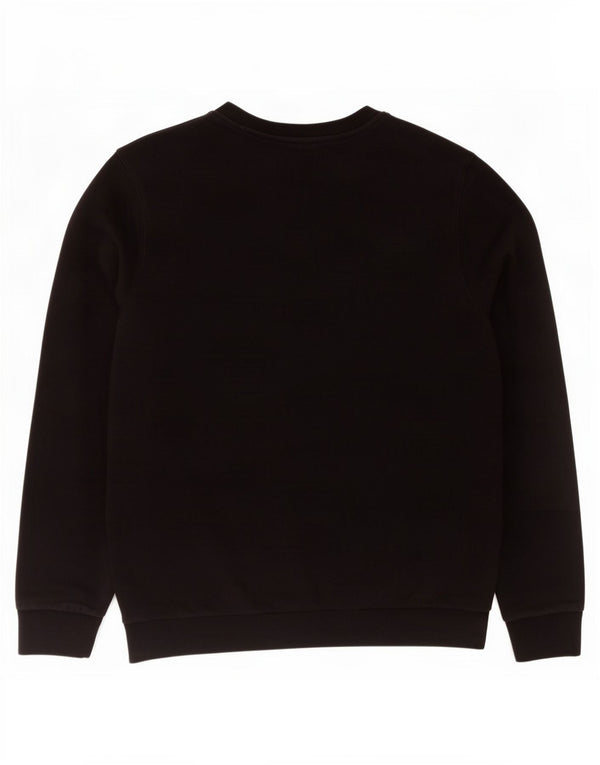 Reebok Sweat-shirt surdimensionné pour femme UK 16/18 Large Noir Coton