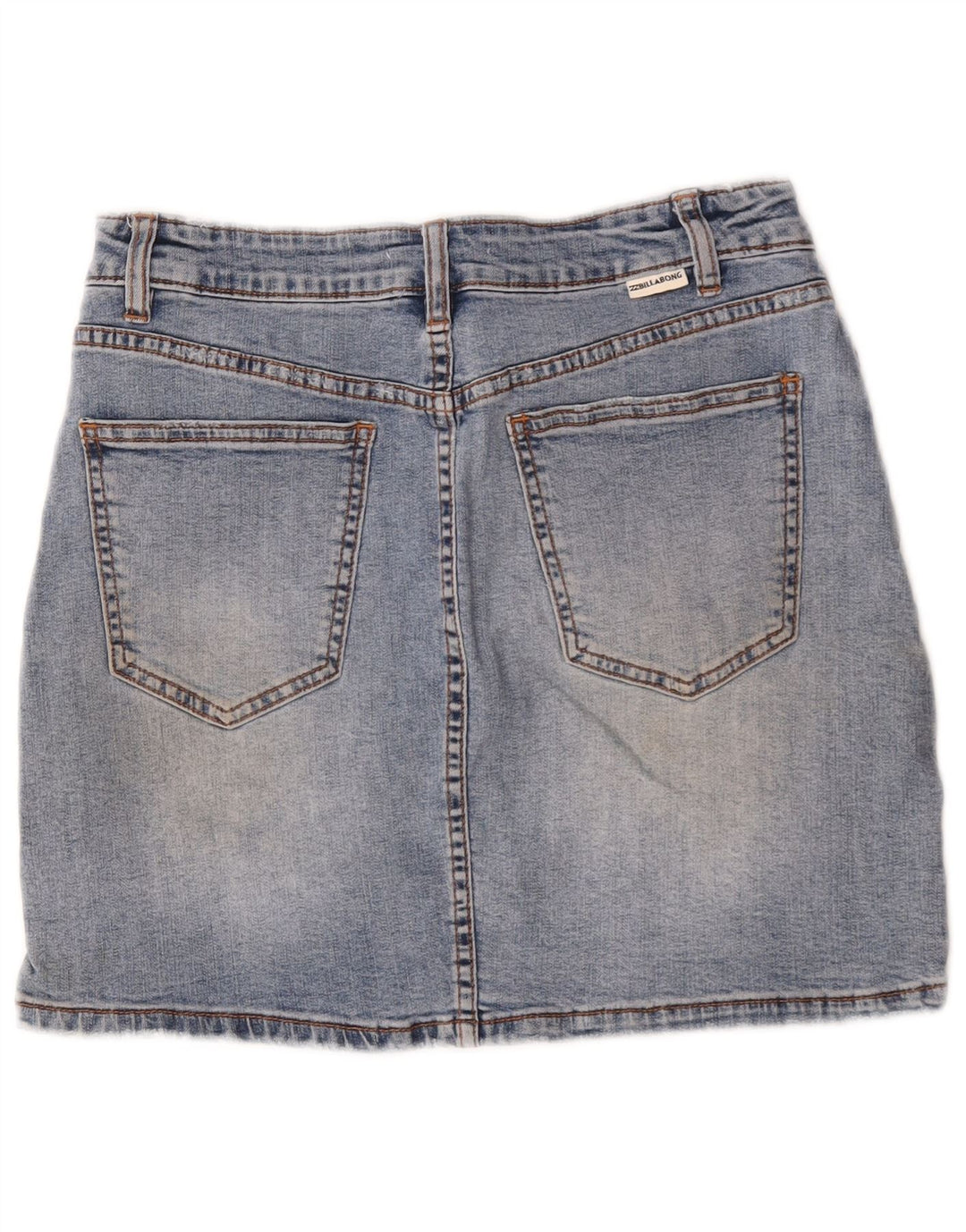 Billabong Jupe en Jean Femme W30 Coton Bleu Moyen