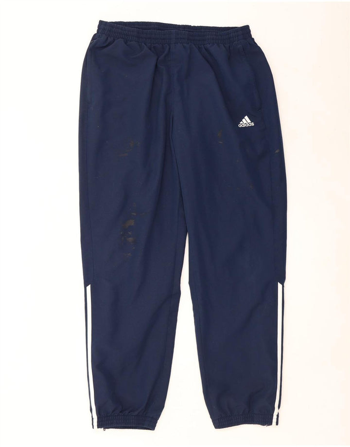 Adidas Pantalon de survêtement pour homme XL Bleu marine Polyester