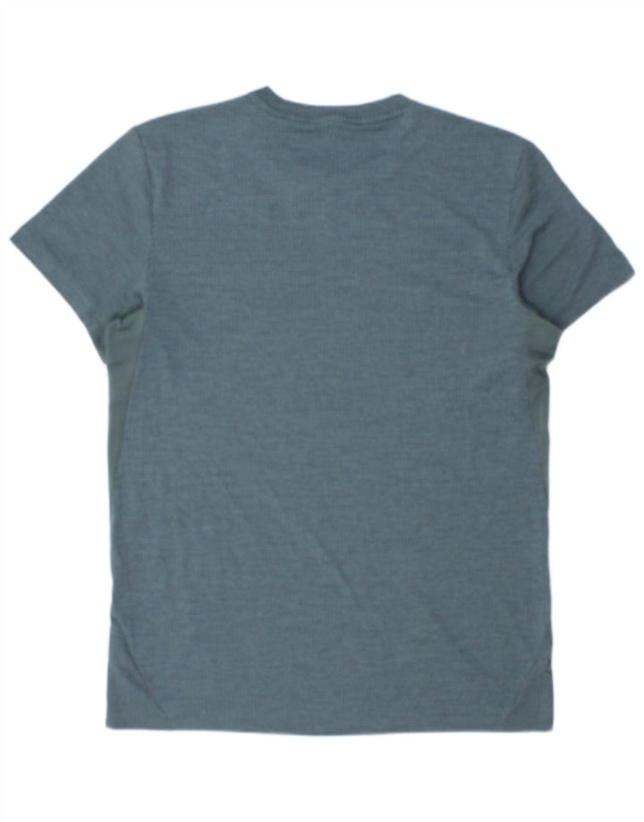 ADIDAS T-Shirt Homme Bleu Moyen Colorblock Polyester