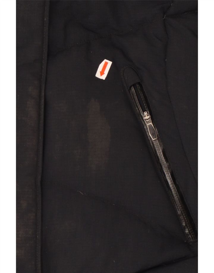 COLUMBIA Veste matelassée à capuche Omni-Heat pour femme UK 10 Small Bleu marine Nylon