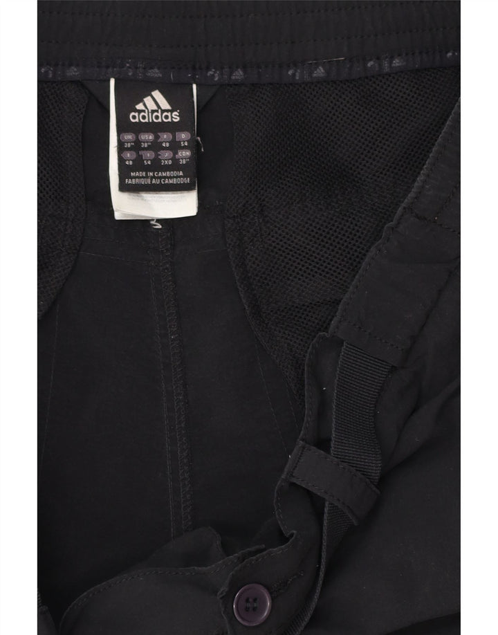 Adidas Hommes Climalite Chino Shorts W38 XL Noir Polyester