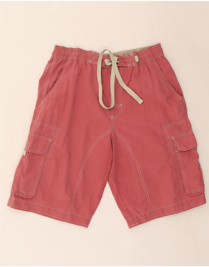 Marks & Spencer Short de Bain Homme Rouge Moyen Coton
