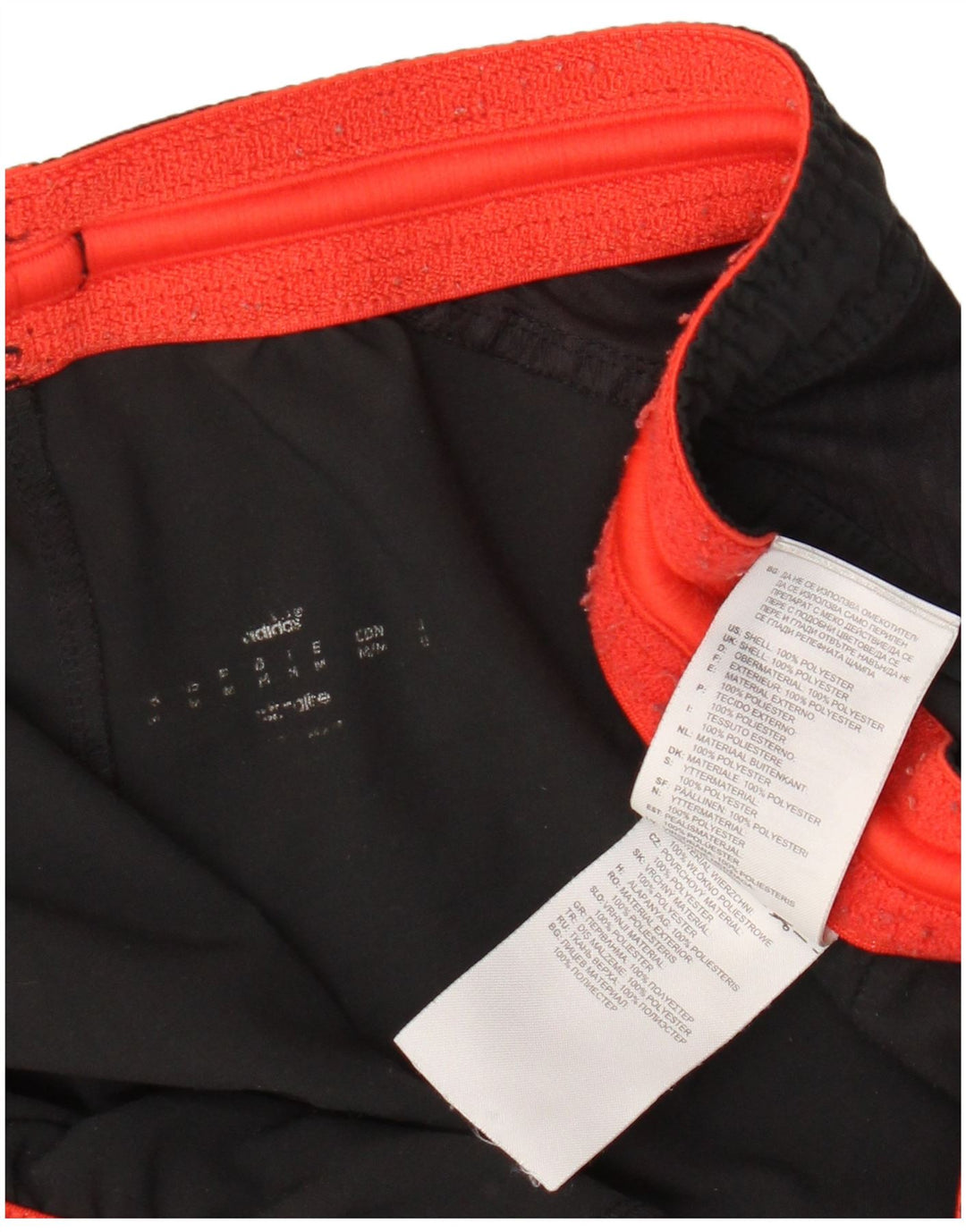 Adidas Short de sport Climalite Homme Noir Moyen Polyester