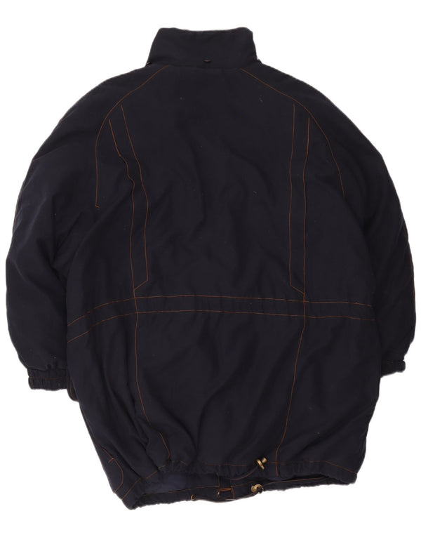 Daunen Veste matelassée Femme EU 46 XL Bleu Marine Polyester