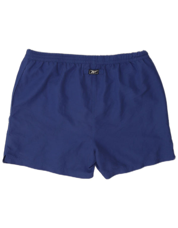 Reebok Short de Bain Homme XL Bleu