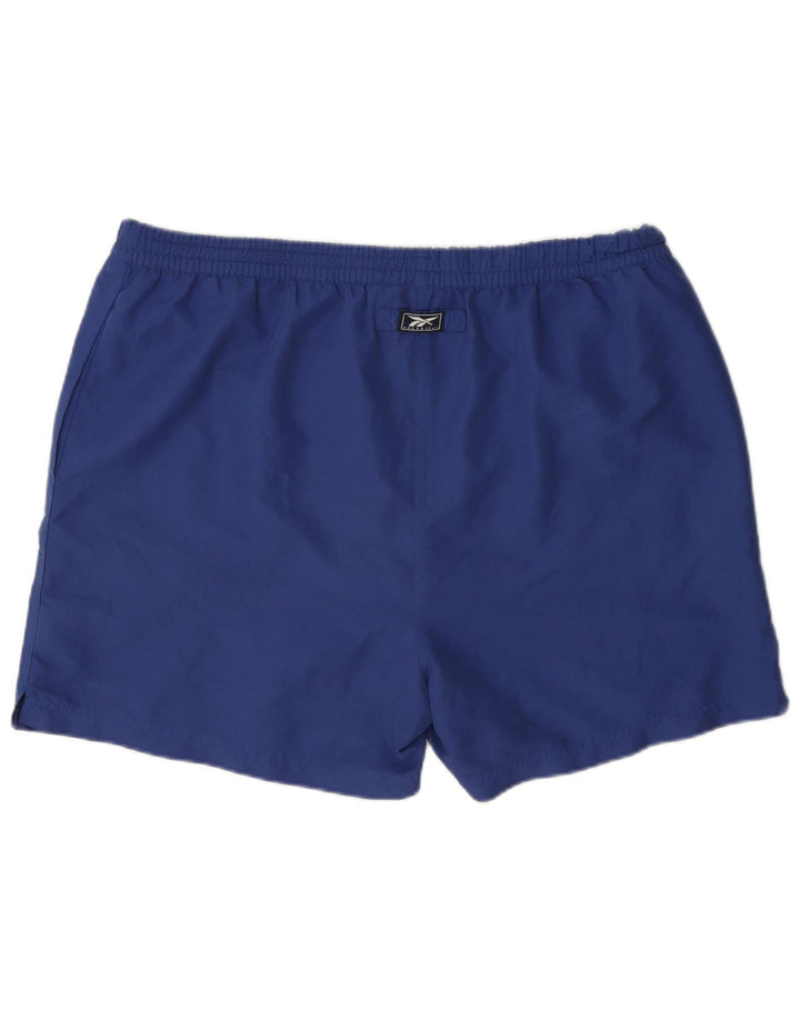 Reebok Short de Bain Homme XL Bleu