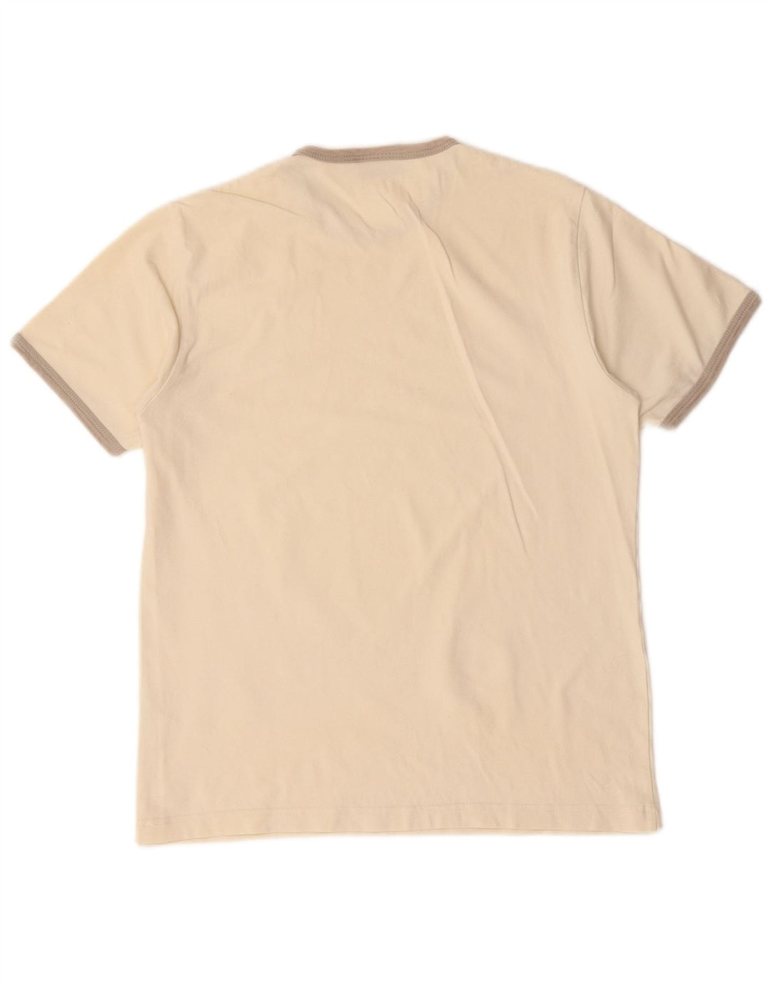 Replay T-Shirt Femme UK 12 Medium Off White