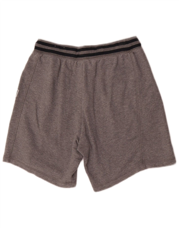 Puma Short de Sport Graphique Homme Petit Gris Rayé