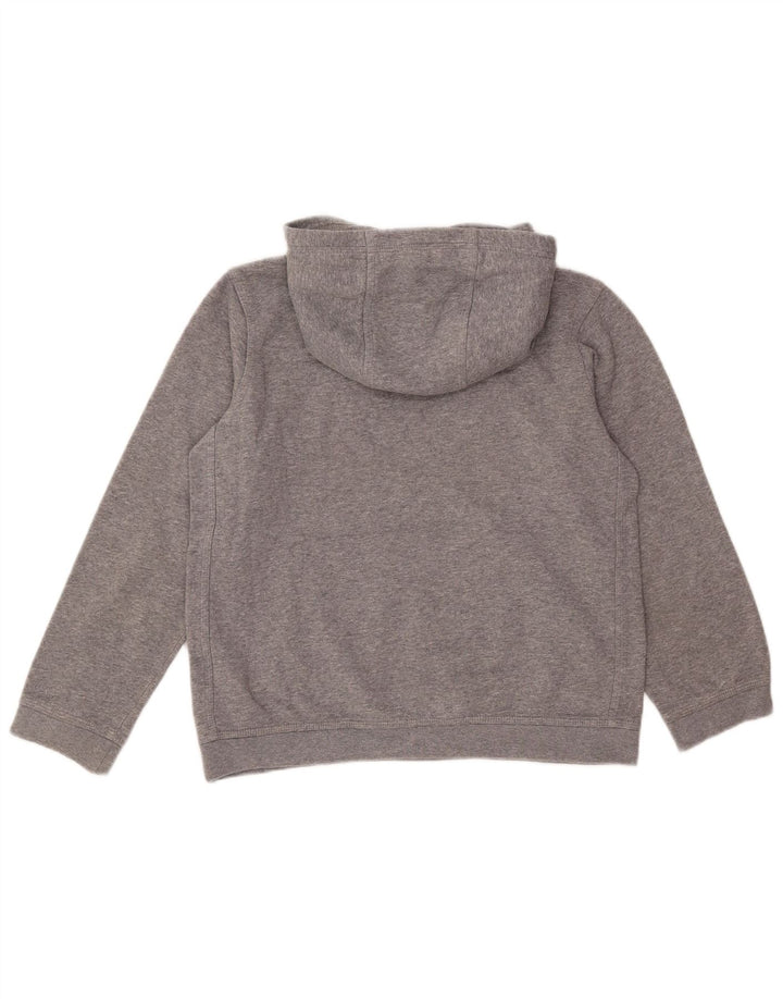 NIKE Pull à capuche coupe standard pour garçon 12-13 ans Grand Gris Coton