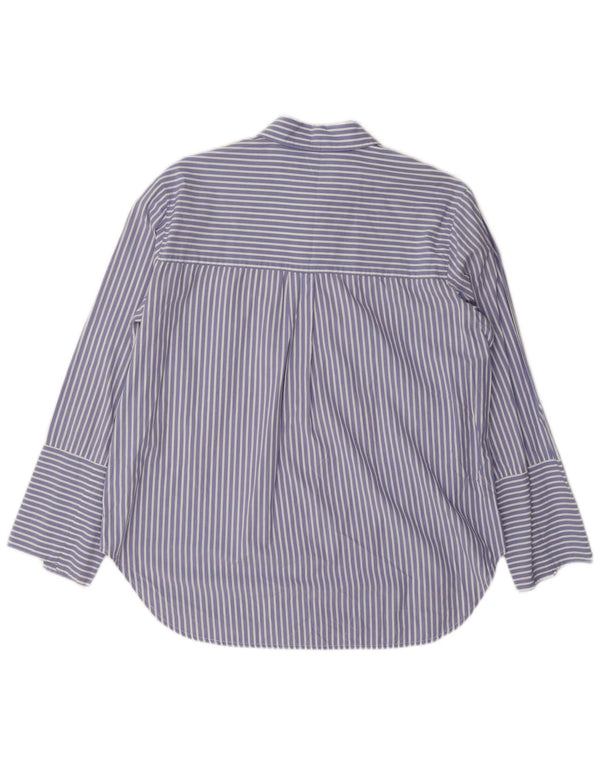Essentiel Antwerp Chemise Femme Taille 34 XS Bleu Rayé Coton